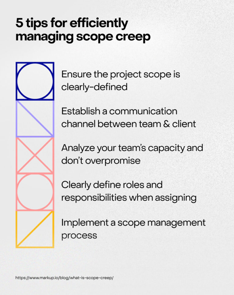 What is scope creep? Learn how to manage it with our 5 tips Markup.io